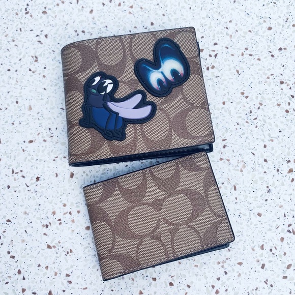 NWT Authentic Coach Men's Limited Disney Wallet - Picture 2 of 6